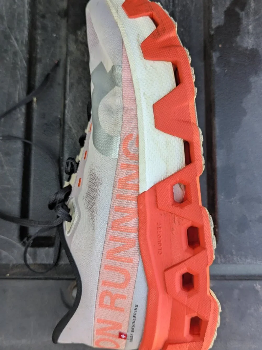 Cloudmonster Hyper - Orange and White 11.5